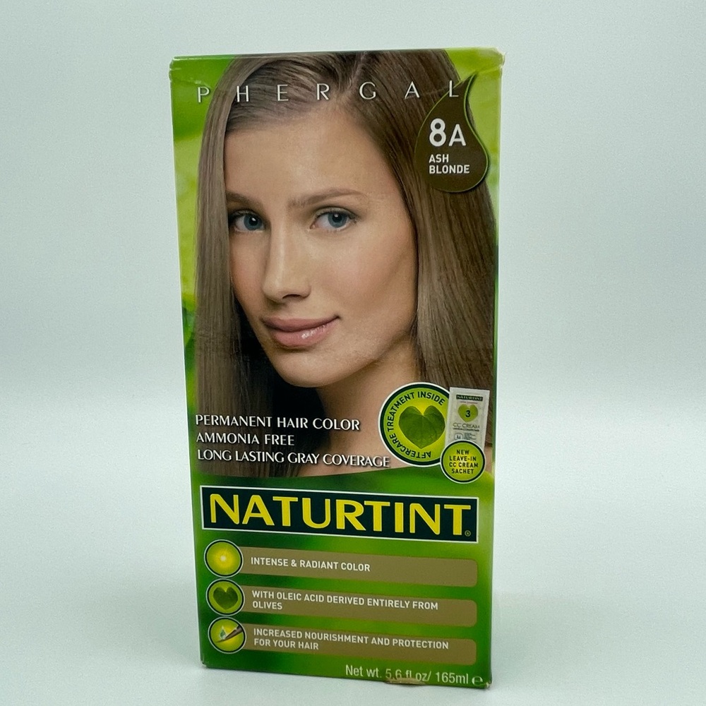Naturtint Permanent Hair Color - 8A Ash Blonde Expiration 10-2024